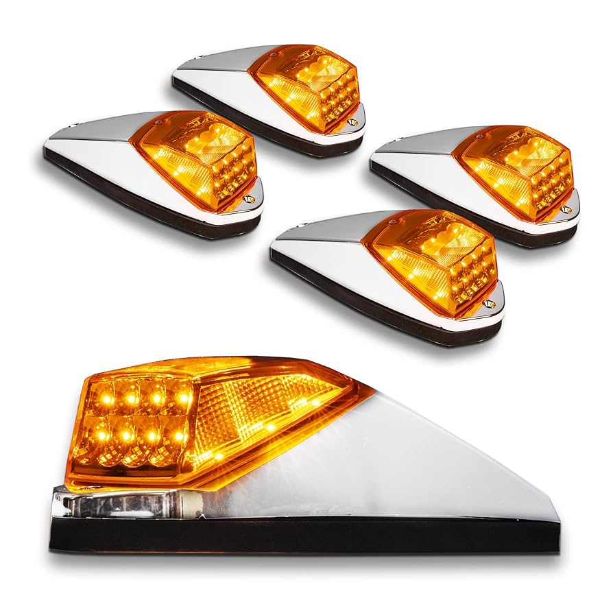 Amazon | アンバー LED キャブマーカーライトキット セミ